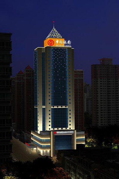 中國銀行樓體亮化工程