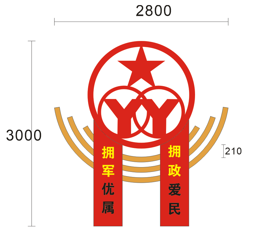 擁軍優屬 擁政愛民